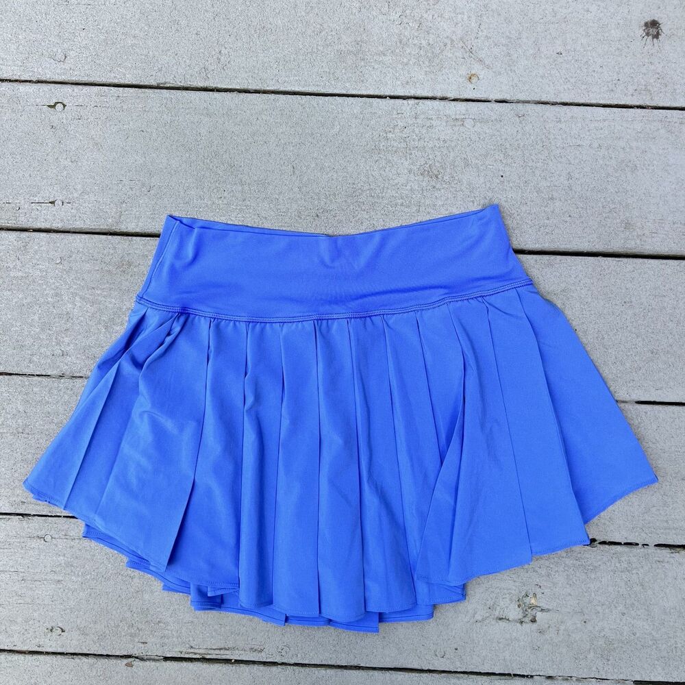 Offline By Aerie Pleated Blue Skort Pickleball Tennis-Size L